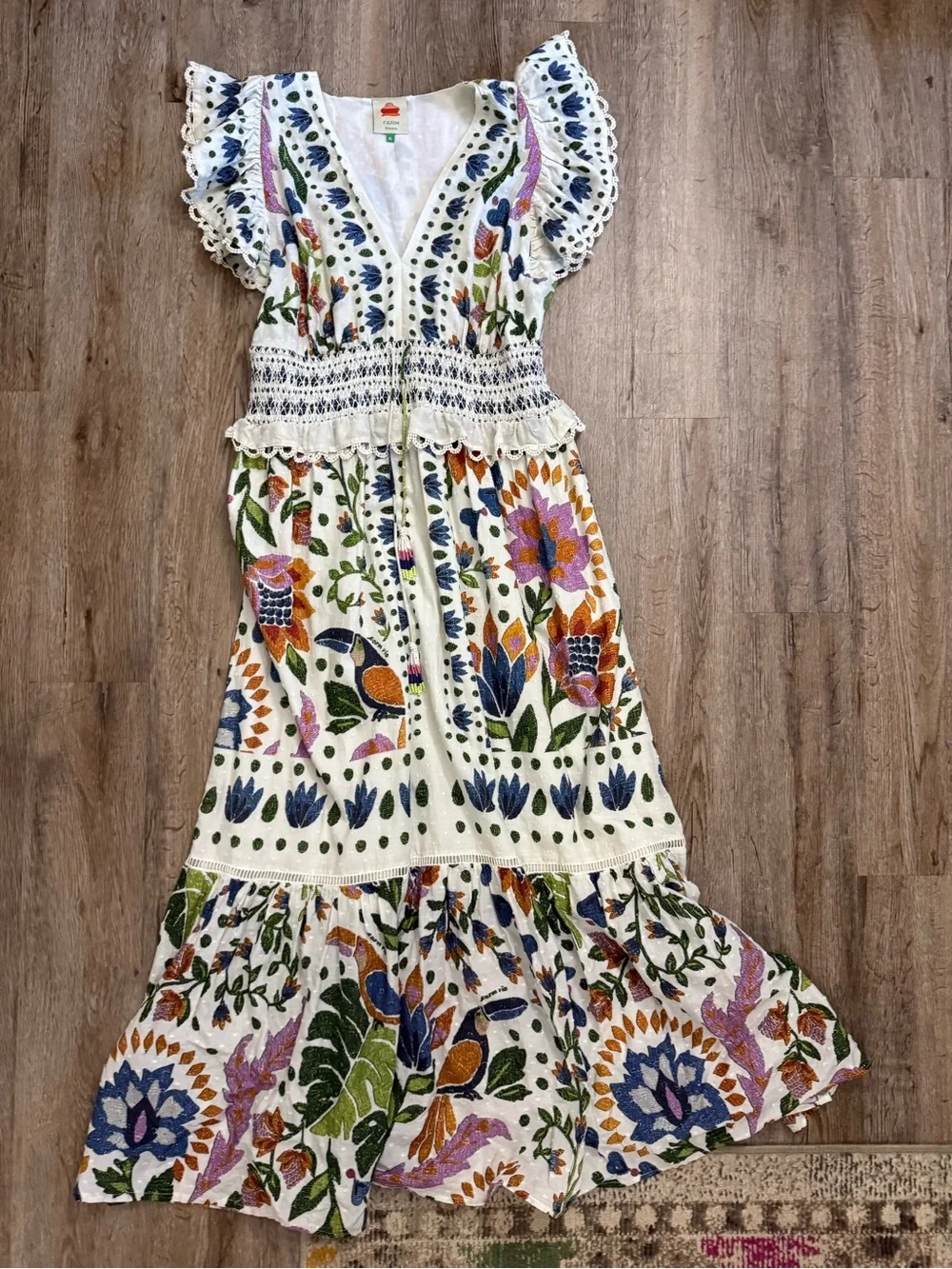 Farm Rio • Summer Garden Maxi Dress - Picture 5 of 16